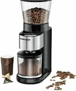 Kaffeemühlen Rommelsbacher EKM 500 Kaffeemühle Mit Waage Schwarz/edelstahl