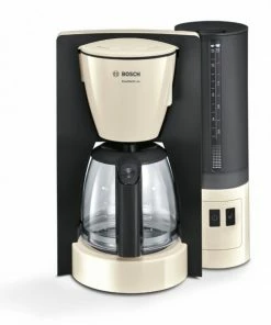 Kaffeemaschinen Bosch TKA6A047 Kaffeeautomat Mit Timer Creme/black Grey
