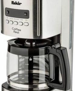 Kaffeemaschinen Fakir Coffee Rest Kaffeeautomat Mit Timer 9205001 Silber