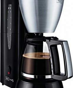 Kaffeemaschinen Melitta Single 5 Kaffeeautomat Schwarz/edelstahl