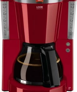 Kaffeemaschinen Melitta Look Selection 1011-17 Kaffeeautomat Rot
