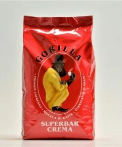 JOERGES Gorilla Espresso Super Bar Crema (1000g) Kaffeebohnen Rot