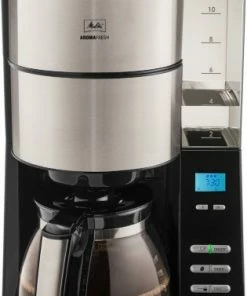 Kaffeemaschinen Melitta Aroma Fresh Kaffeeautomat Mit Integrierter Kaffeemühle Schwarz/edelstahl -Kaffeemaschinen Verkäufe 3182066c b959 4724 becc 6623043df0a9 600x600