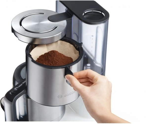 Kaffeemaschinen Bosch TKA8651 Kaffeeautomat Mit Thermokanne Weiß/anthrazit 7 Kaffeemaschinen Bosch TKA8651 Kaffeeautomat Mit Thermokanne Weiß/anthrazit – Bild 5