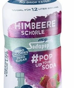 Kaffee MySodapop Himbeere Zuckerfrei (500ml) PET Sirup