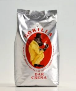 JOERGES Gorilla Espresso Bar Crema (1000g) Kaffeebohnen Silber