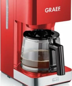 Kaffeemaschinen Graef FK 403 Kaffeeautomat Rot