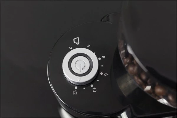 Kaffeemühlen Caso Barista Crema Kaffeemühle Schwarz/silber 6 Kaffeemühlen Caso Barista Crema Kaffeemühle Schwarz/silber – Bild 4