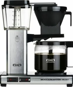 Kaffeemaschinen MOCCAMASTER KBG Select Kaffeeautomat Brushed