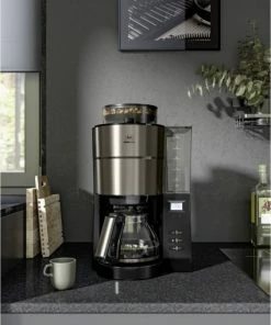 Kaffeemaschinen Melitta AromaFresh Glas 1021-03 Kaffeeautomat Mit Intergrierter Kaffeemühle Metallicgrau -Kaffeemaschinen Verkäufe 4fb54b77 c18e 4925 a1ee 15f18fc72b6e 600x600