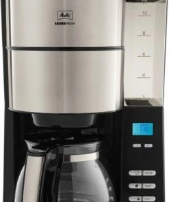 Kaffeemaschinen Melitta Aroma Fresh Kaffeeautomat Mit Integrierter Kaffeemühle Schwarz/edelstahl -Kaffeemaschinen Verkäufe 51fb3197 ab40 496f 9cae 5d0a9299914b 600x600