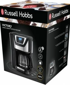 Kaffeemaschinen Russell Hobbs Chester Grind & Brew Kaffeemaschine Kaffeeautomat Mit Timer Schwarz/edelstahl -Kaffeemaschinen Verkäufe 56182813 ac8c 4736 8a5b 62b072104c75 600x600