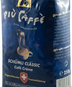 Piu Caffe Schümli Classic 250 G Kaffeebohnen