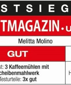 Kaffeemühlen Melitta Molino 1019-02 Kaffeemühle Schwarz -Kaffeemaschinen Verkäufe 6c14490d 9f70 4954 91db fc1de8e93b57 600x600 1