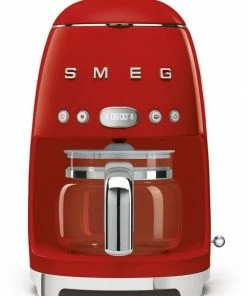 Kaffeemaschinen Smeg DCF01RDEU Kaffeeautomat Rot