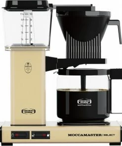 Kaffeemaschinen MOCCAMASTER KBG Select Kaffeeautomat Pastel Yellow