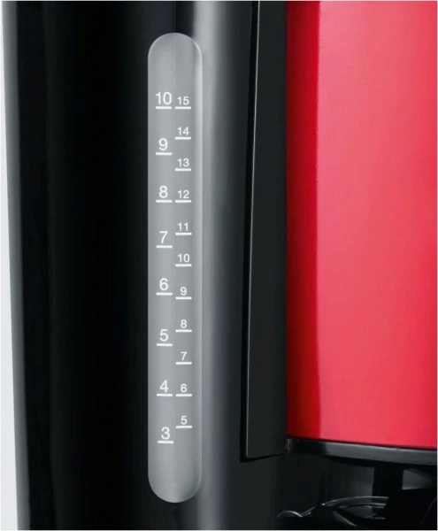 Kaffeemaschinen Severin KA 4817 Kaffeeautomat Feuerrot Metallic/schwarz 4 Kaffeemaschinen Severin KA 4817 Kaffeeautomat Feuerrot Metallic/schwarz – Bild 2