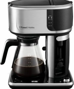 Kaffeemaschinen Russell Hobbs Attentiv Coffee Bar Kaffeeautomat Edelstahl/schwarz