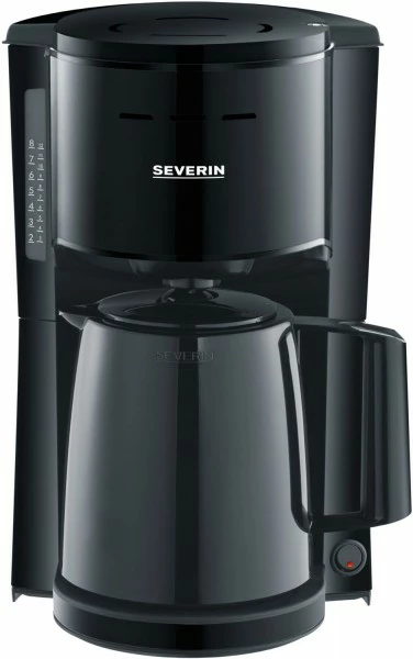 Kaffeemaschinen Severin KA 9250 Kaffeeautomat Mit Thermokanne Schwarz 3 Kaffeemaschinen Severin KA 9250 Kaffeeautomat Mit Thermokanne Schwarz