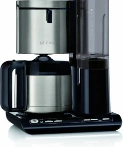 Kaffeemaschinen Bosch TKA8A683 Kaffeeautomat Mit Thermokanne Schwarz