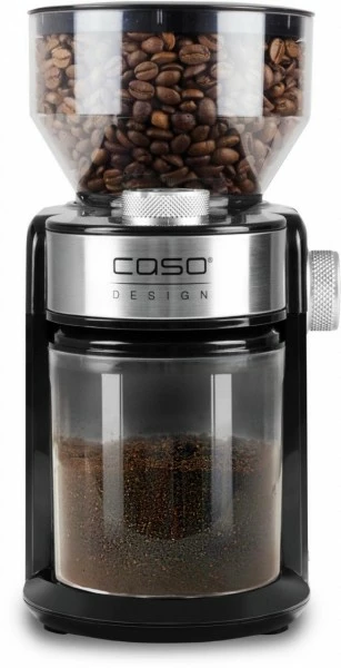 Kaffeemühlen Caso Barista Crema Kaffeemühle Schwarz/silber 4 Kaffeemühlen Caso Barista Crema Kaffeemühle Schwarz/silber – Bild 2