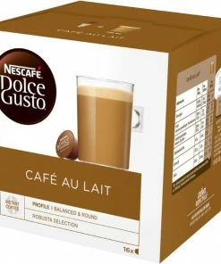 Kaffee Nescafé Dolce Gusto Cafe Au Lait Kapsel-System