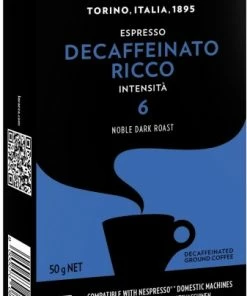 Kaffee Lavazza Espresso Decaf, Ricco (10 Kapseln) Kapsel-System