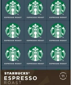 Kaffee STARBUCKS Espresso Roast Nespresso (10 Kapseln) Kapsel-System -Kaffeemaschinen Verkäufe 95b591bc 7646 4a22 ac26 3051901c8b38 600x600