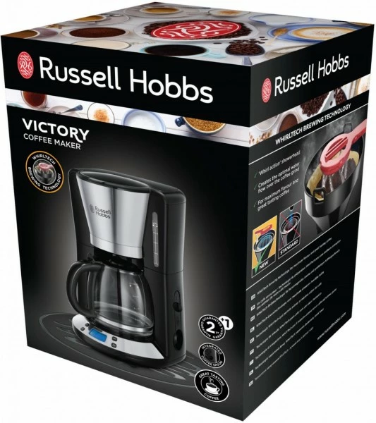 Kaffeemaschinen Russell Hobbs Victory Digitale Glas-Kaffeemaschine 24030-56 Edelstahl/schwarz 6 Kaffeemaschinen Russell Hobbs Victory Digitale Glas-Kaffeemaschine 24030-56 Edelstahl/schwarz – Bild 4
