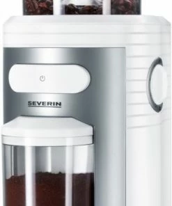 Kaffeemühlen Severin KM 3873 Kaffeemühle Weiß-silber