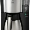 Kaffeemaschinen Melitta Look Therm Perfection Kaffeeautomat Mit Thermokanne Schwarz
