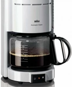 Kaffeemaschinen Braun KF 47/1.WH Kaffeeautomat Weiß
