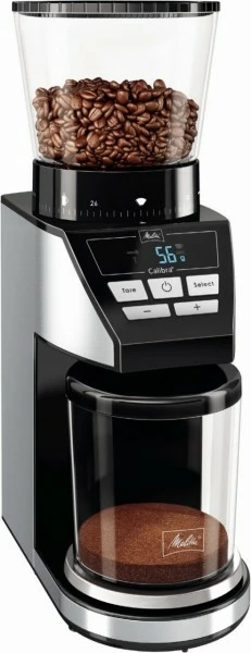 Kaffeemühlen Melitta Calibra Kaffeemühle 1027-01 Schwarz/edelstahl