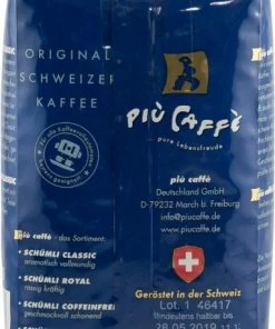 Piu Caffe Schümli Classic (250g) + Entkalker Kaffeebohnen -Kaffeemaschinen Verkäufe bbdefc43 350b 4ecc ac07 ec87e628861b 600x600 1