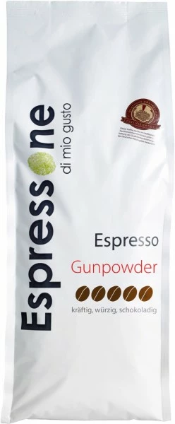 Espressone Espresso "Gunpowder" 250g Kaffeebohnen 3 Espressone Espresso "Gunpowder" 250g Kaffeebohnen