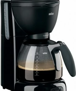 Kaffeemaschinen Braun KF 560 CafeHouse PurAroma Kaffeeautomat Schwarz