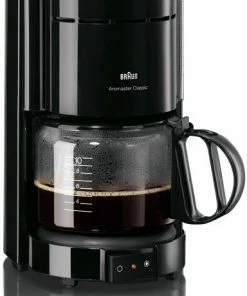 Kaffeemaschinen Braun KF 47 Aromaster Plus Kaffeeautomat Schwarz