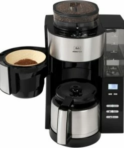 Kaffeemaschinen Melitta Aroma Fresh Therm 1021-12 Kaffeeautomat Mit Timer Edelstahl/schwarz -Kaffeemaschinen Verkäufe cb9736f8 651a 4a10 b1d1 a3d91878958d 600x600