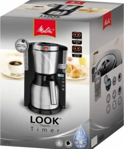 Kaffeemaschinen Melitta Look IV Therm Timer Kaffeeautomat Mit Thermokanne Schwarz/edelstahl -Kaffeemaschinen Verkäufe d4d6f742 e92a 4efc b3d0 a700b1c6cce0 600x600