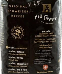 Piu Caffe Schümli Royal 1000g Kaffeebohnen -Kaffeemaschinen Verkäufe d918ab3c 27e7 49e9 bf8b 3a3bba9f5706 600x600
