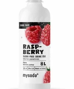 Kaffee Mysoda Raspberry Sugar Free Drink Mix (0,5L) Getränkesirup