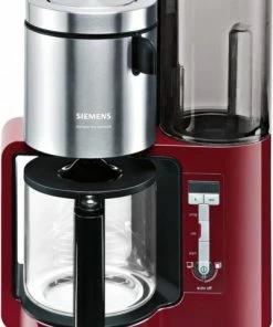 Kaffeemaschinen Siemens TC86304 Kaffeeautomat Mit Timer Cranberry Rot/schwarz