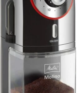 Kaffeemühlen Melitta Molino 1019-01 Kaffeemühle Schwarz/rot