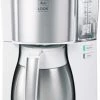 Kaffeemaschinen Melitta Look Therm Perfection 1025-15 Kaffeeautomat Mit Thermokanne Weiß