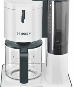 Kaffeemaschinen Bosch TKA8011 Kaffeeautomat Weiß/anthrazit