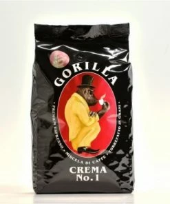 JOERGES Gorilla Espresso Crema No.1 (1000g) Kaffeebohnen Schwarz