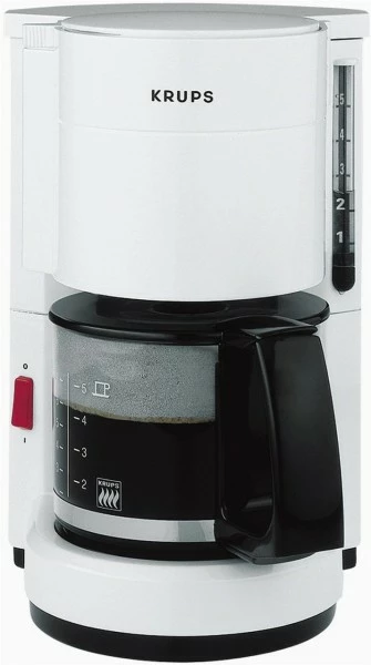Kaffeemaschinen Krups F 18376 Kaffeeautomat Weiß 3 Kaffeemaschinen Krups F 18376 Kaffeeautomat Weiß