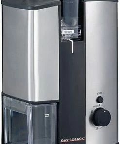 Kaffeemühlen Gastroback Design Advanced Kaffeemühle Silber/schwarz