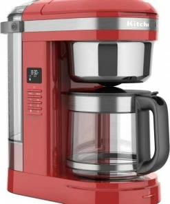 Kaffeemaschinen KitchenAid 5KCM1209EER Kaffeeautomat Rot