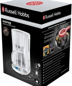 Kaffeemaschinen Russell Hobbs Inspire White Glas-Kaffeemaschine Weiß -Kaffeemaschinen Verkäufe ede38293 1a77 4dce 803e ff378ade3c1d 600x600